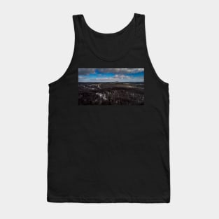 Currahee Mountain Snow Tank Top